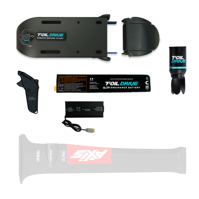 Foil Drive Assist Slim x AXIS Carbon Integrated 800 Mast Bundle