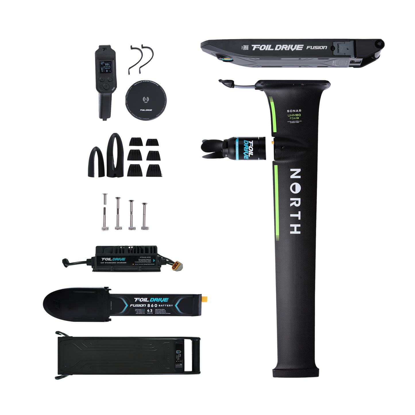Foil Drive Fusion | NORTH UHM80 Integrated Mast Bundle