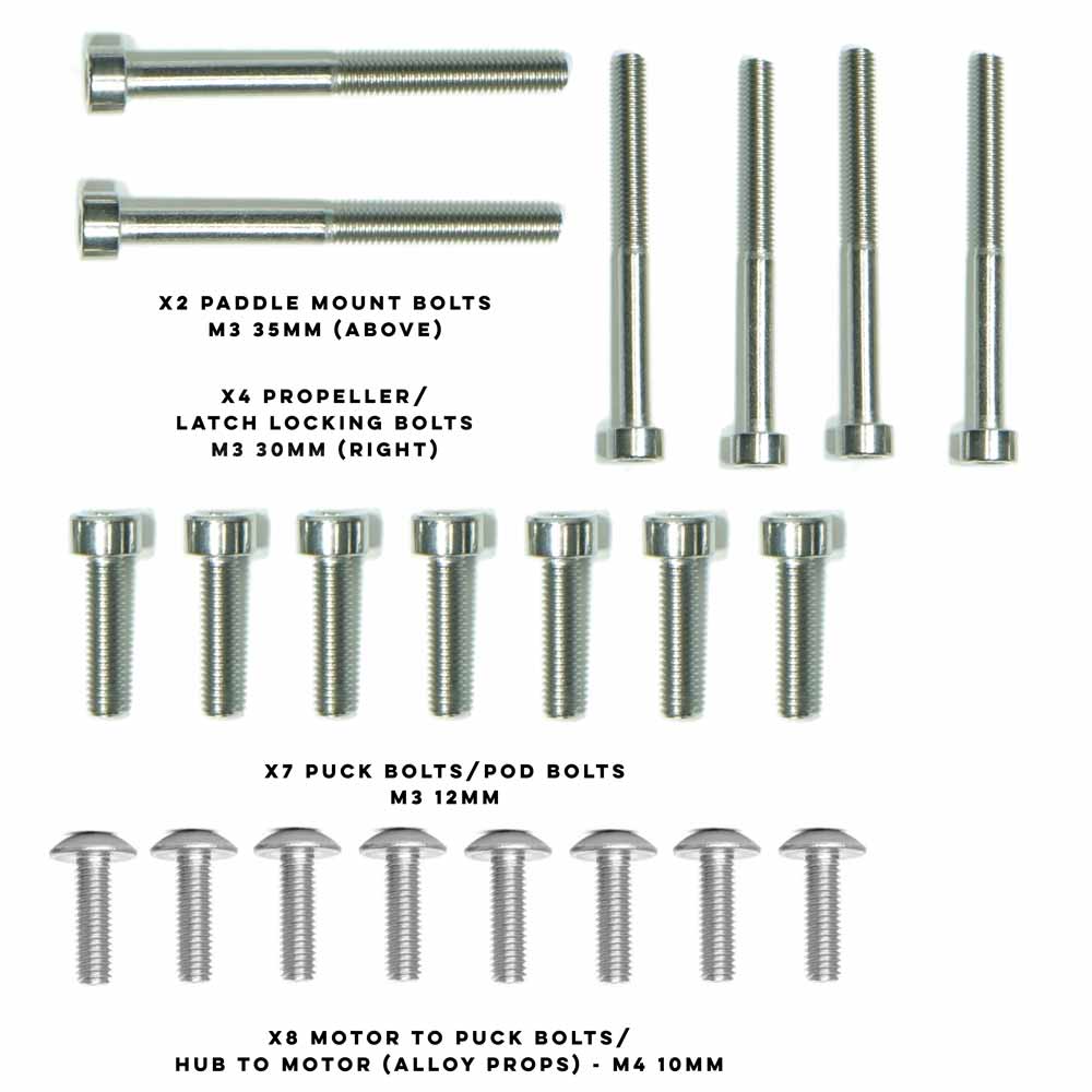 Assist PLUS Stainless Steel Bolt Kit