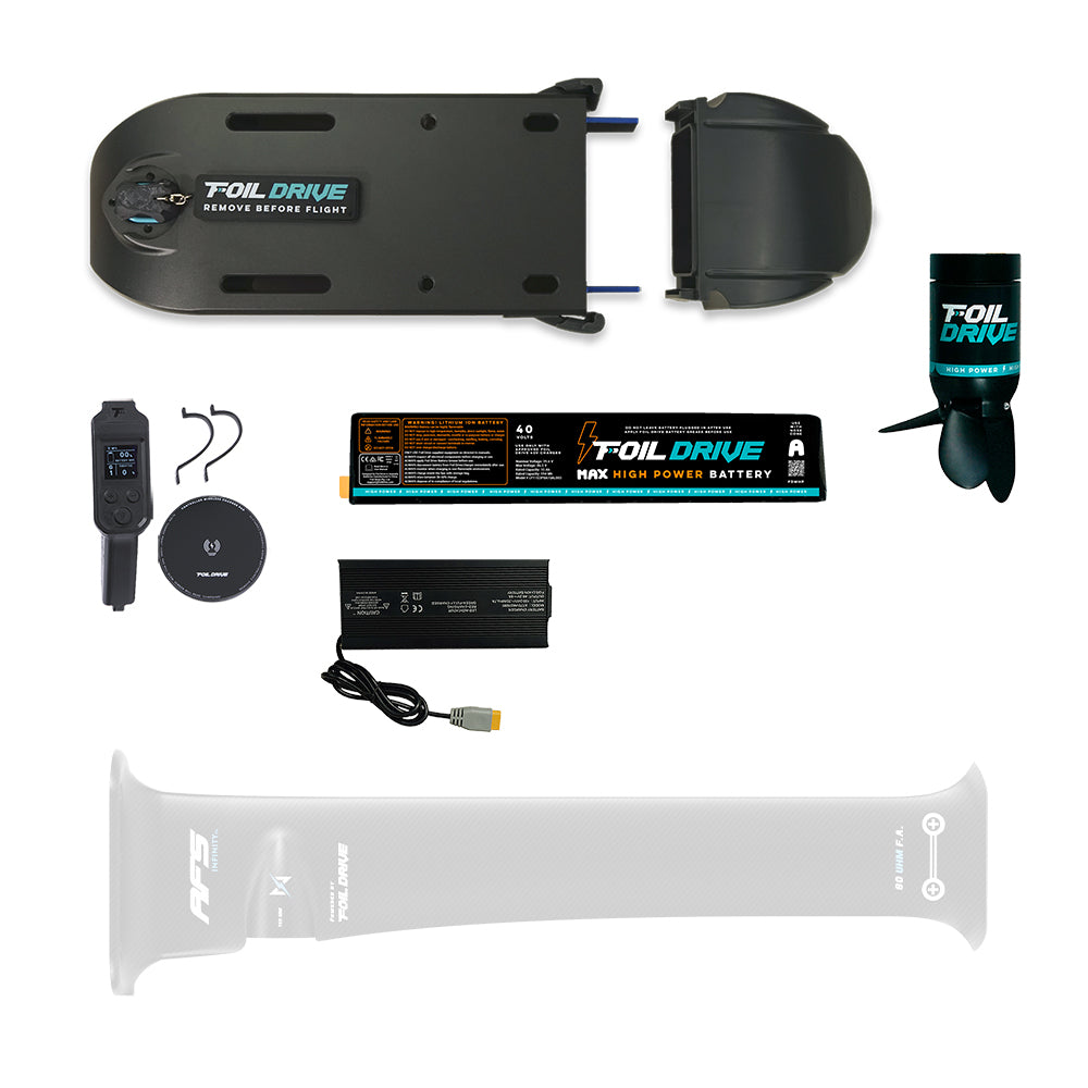 Foil Drive Assist MAX x AFS Infinity Carbon Integrated Mast Bundle