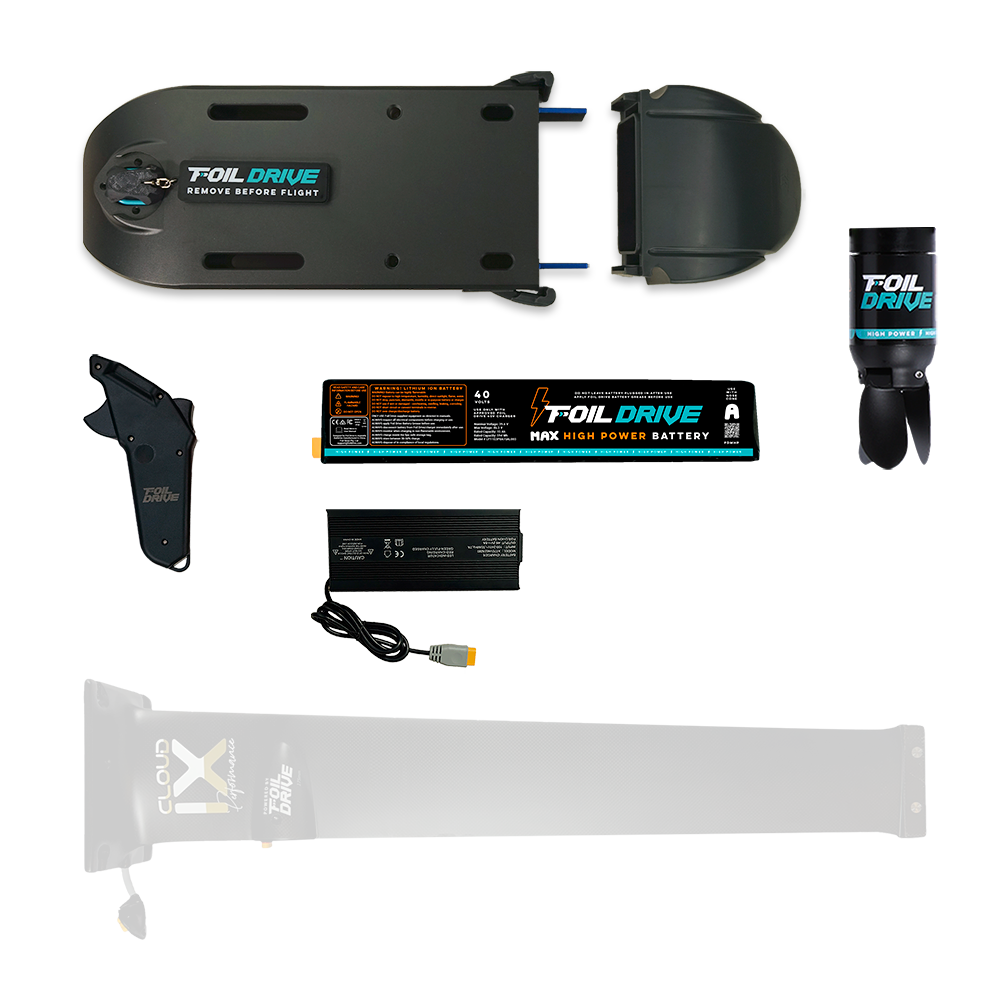 Foil Drive Assist MAX x Cloud IX Integrated Mast Bundle