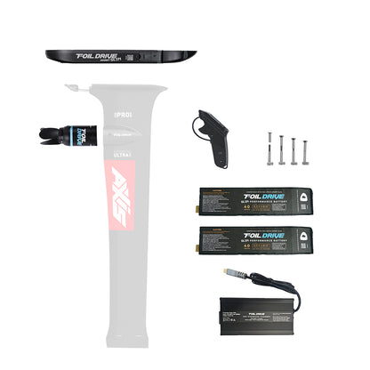Foil Drive Assist Slim x AXIS Carbon Integrated 800 Mast Bundle