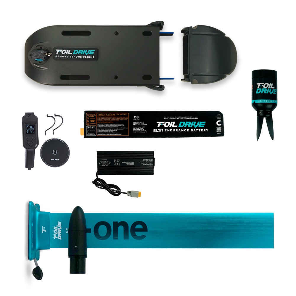 Foil Drive Assist Slim x F-ONE Integrated Aluminium Mast