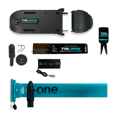 Foil Drive Assist Slim x F-ONE Integrated Aluminium Mast