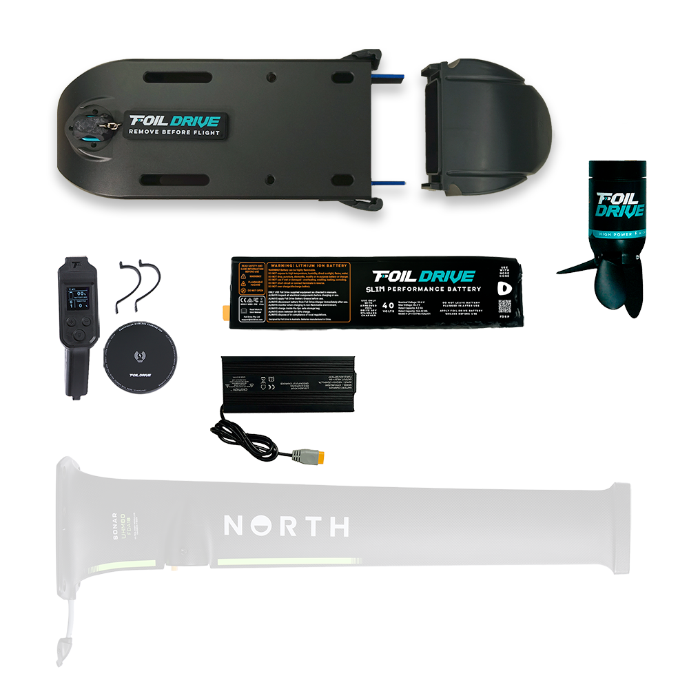 Foil Drive Assist Slim | NORTH UHM80 Integrated Mast