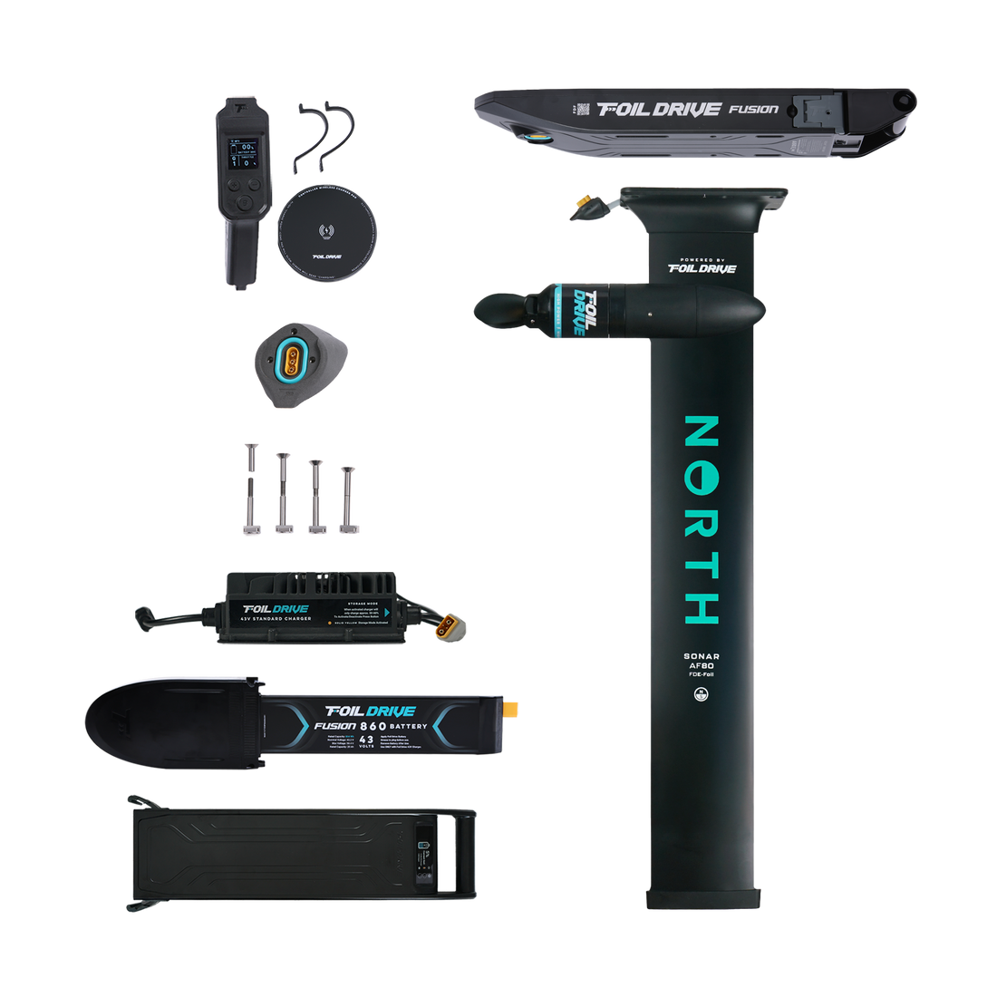 Foil Drive Fusion | NORTH Sonar AF80 Integrated Mast