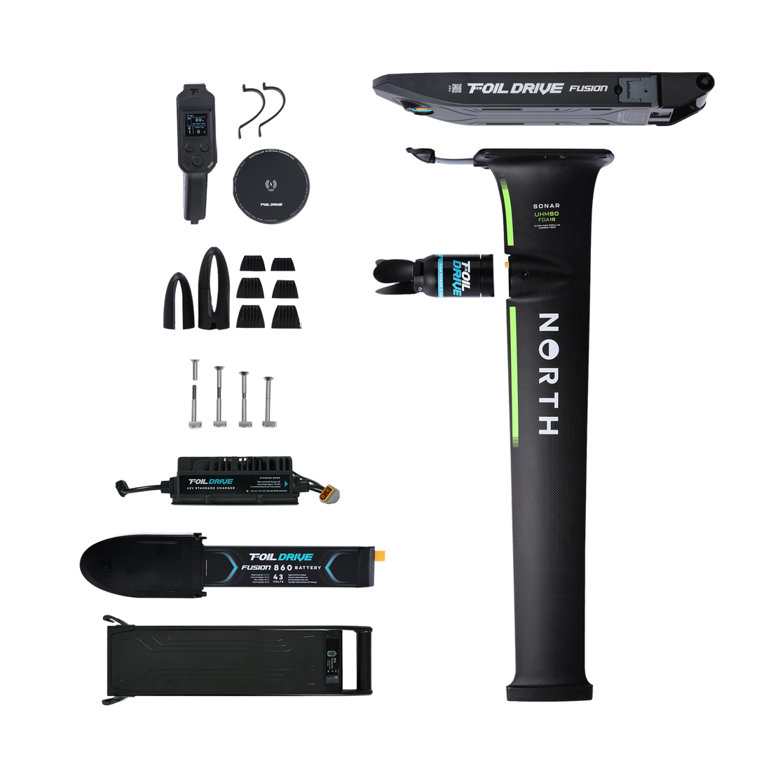 Foil Drive Fusion | NORTH UHM80 Integrated Mast Bundle