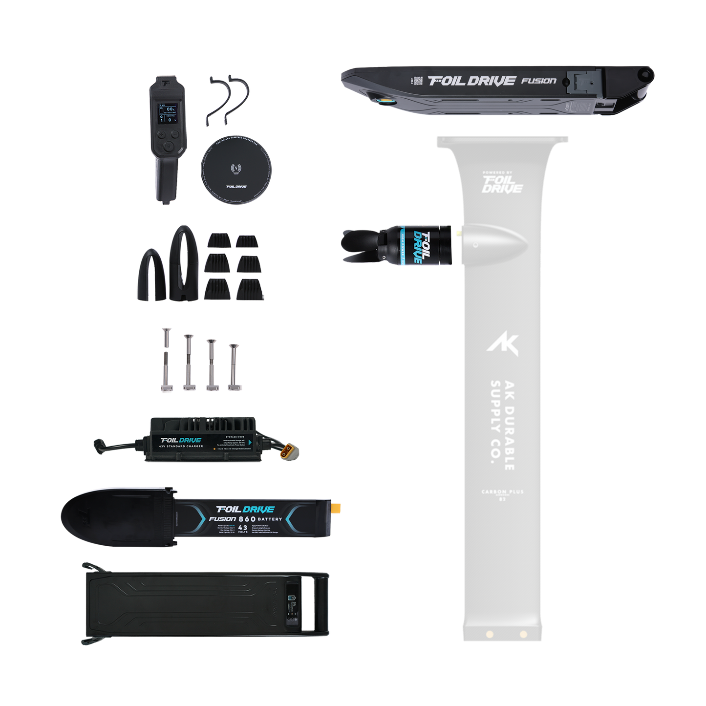 Foil Drive Fusion x AK Durable Bundle