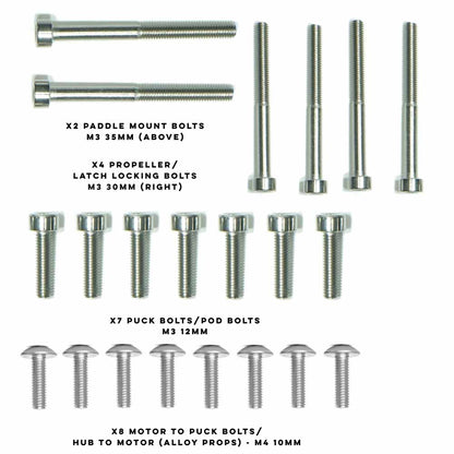 Assist PLUS Stainless Steel Bolt Kit