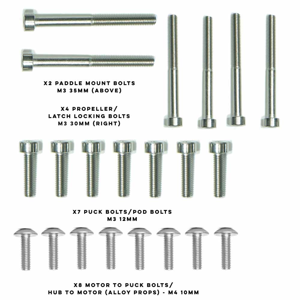 Stainless Steel Bolt Kit - Assist Plus