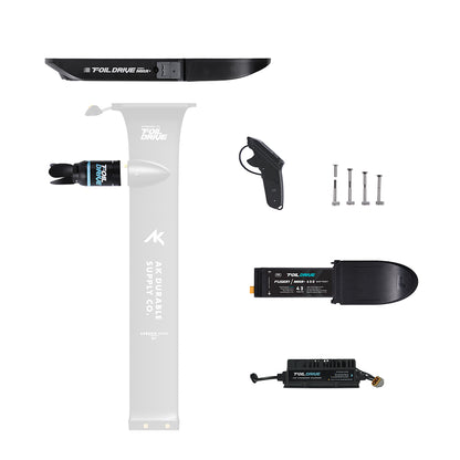 Foil Drive Assist MAX+ x AK Durable Carbon Plus Integrated Mast Bundle