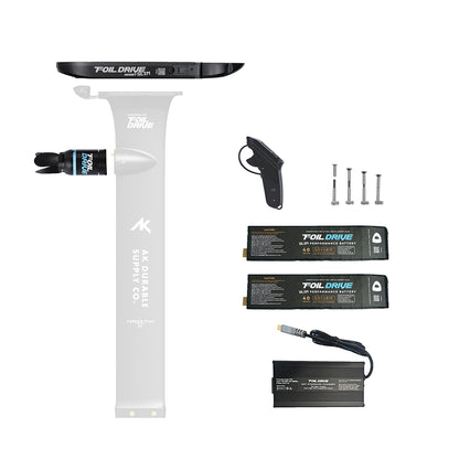 Foil Drive Assist Slim x AK Durable Carbon Integrated Mast Bundle