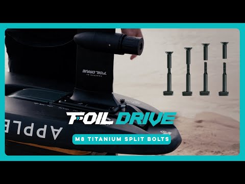 Titanium Mast Plate Split Bolt Max M8