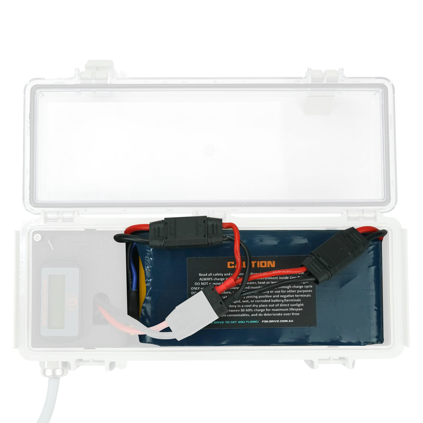   Foil-Drive-Airline-Travel-Battery-Bundle-S22-3 - Must be placed in the correct order to fit inside Electronics Box